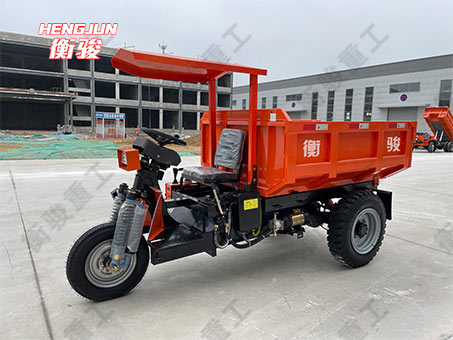 3噸短款帶棚電動三輪車