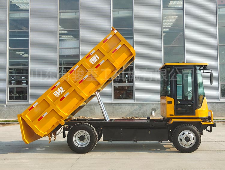 帶棚電動自卸車