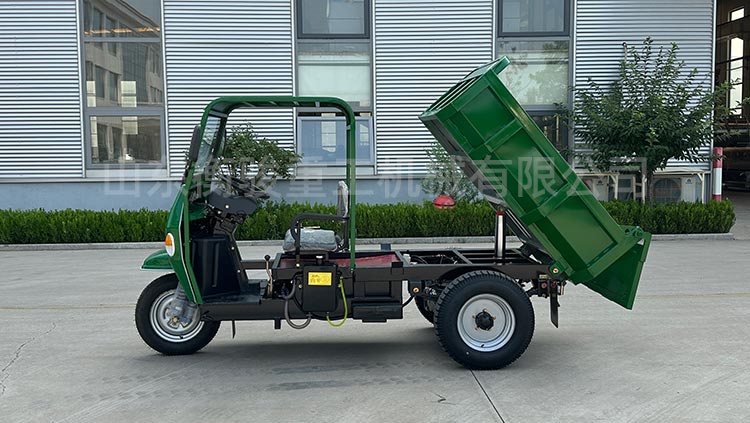 載重1噸電動自卸三輪車